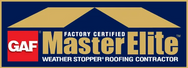 master elite roofing certefied